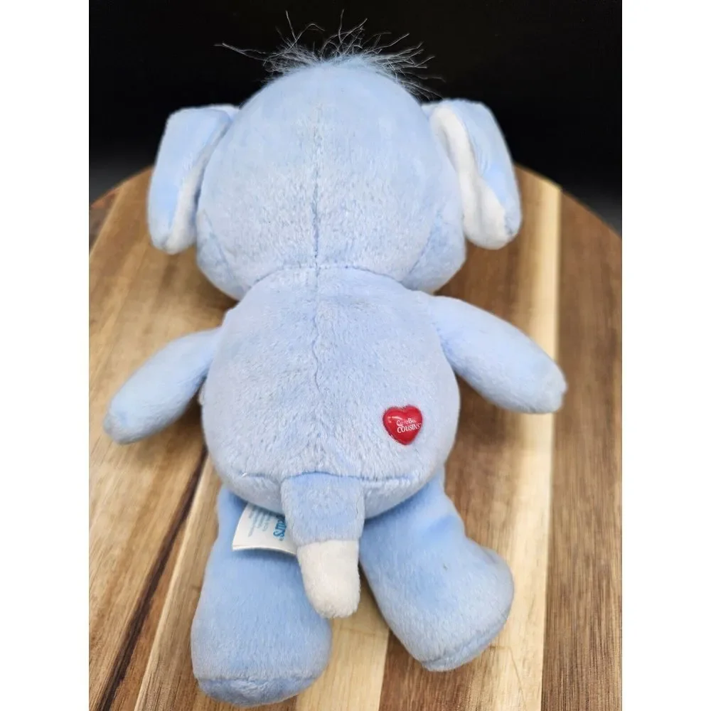 Vintage Care‎ Bear Cousins Plush Loyal Heart Puppy Dog Blue 2003 - 8